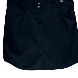 Adidas ClimaCool 3 Stripe Athletic Golf Tennis Pickleball Skort Black Size 8